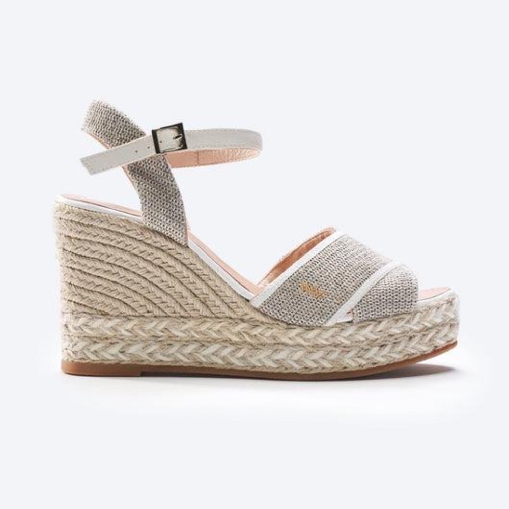 Empuria Canvas Espadrille Sandal Wedges